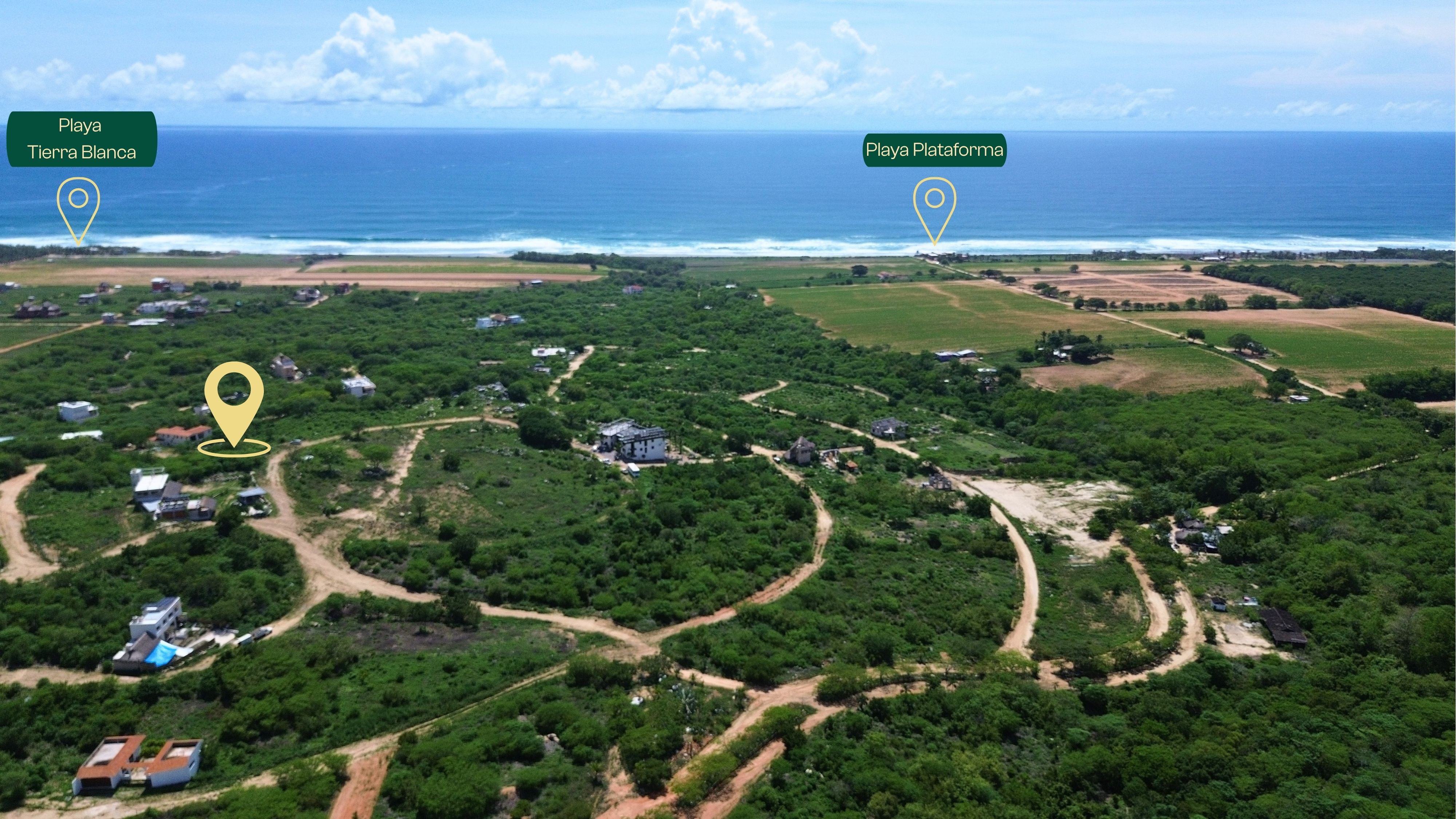 Spacious 1,159 m² Lot with Ocean Views in Playa Plataforma