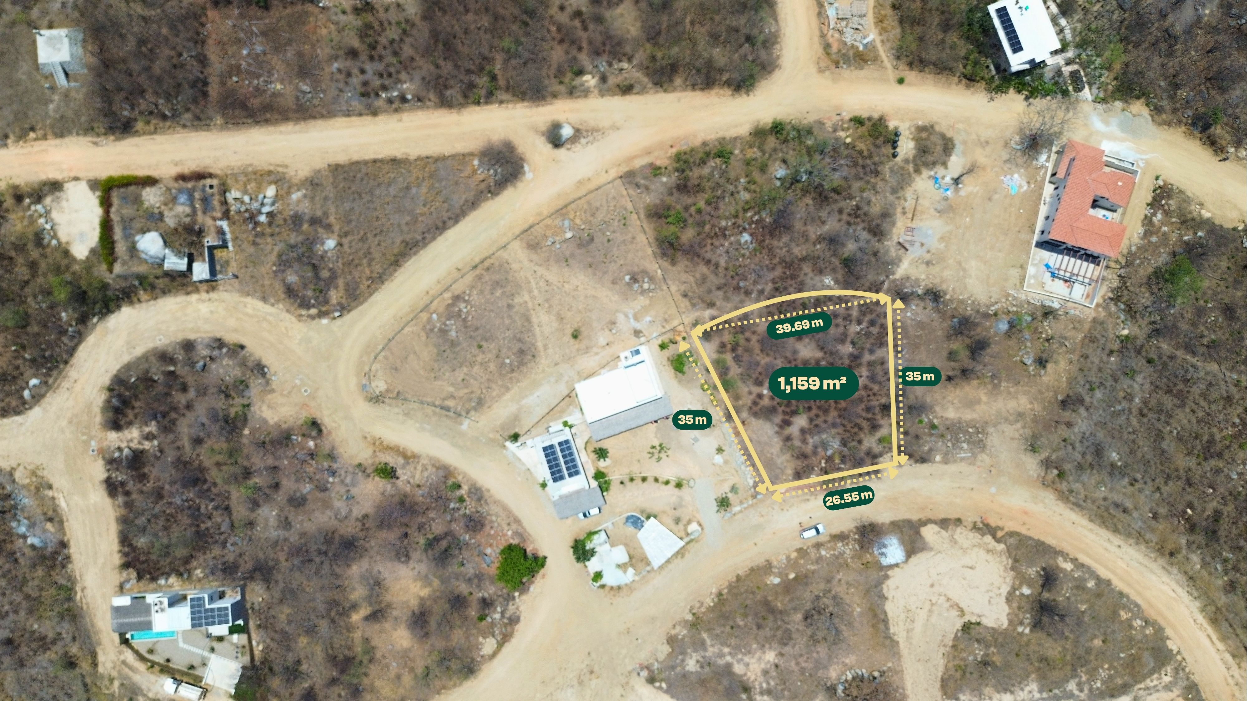 Spacious 1,159 m² Lot with Ocean Views in Playa Plataforma